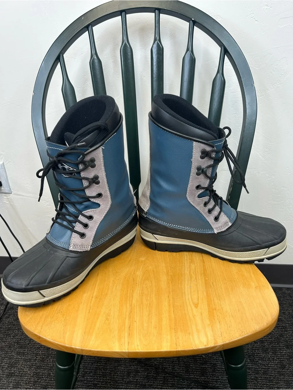 Northwave Men's Blue & Gray Waterproof Winter Boots